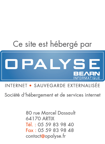 Hébergement Béarn Informatique - Opalyse